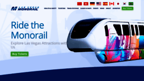 What Lvmonorail.com website looked like in 2021 (3 years ago)