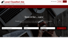 What Local-classified-ads.com website looked like in 2021 (3 years ago)