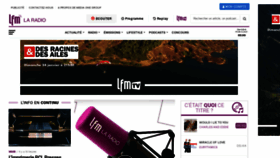 What Lfm.ch website looked like in 2021 (3 years ago)