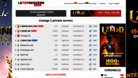 What L2topservers.com website looked like in 2021 (3 years ago)