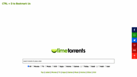 What Limetorrents.buzz website looked like in 2021 (3 years ago)