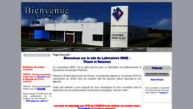 What Labomine.fr website looked like in 2021 (3 years ago)