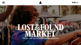 What Lostandfoundbcn.com website looked like in 2021 (3 years ago)