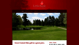 What Littleapplegolfcourse.com website looked like in 2021 (3 years ago)