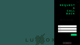 What Luxox.in website looked like in 2021 (3 years ago)