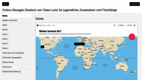 What Lehrerlenz.de website looked like in 2021 (3 years ago)