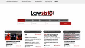 What Lawsisto.com website looked like in 2021 (3 years ago)