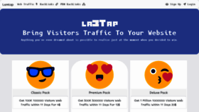 What Lamtap.xyz website looked like in 2021 (3 years ago)