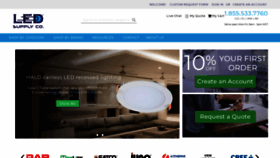 What Ledsupplyco.com website looked like in 2021 (3 years ago)