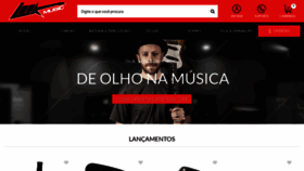 What Lookmusic.com.br website looked like in 2021 (3 years ago)
