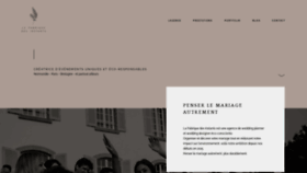 What Lafabriquedesinstants.com website looked like in 2021 (3 years ago)