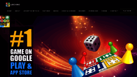 What Ludoking.com website looked like in 2021 (4 years ago)
