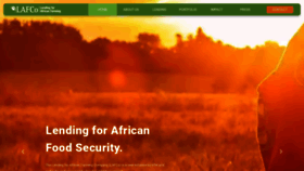 What Lendingforafricanfarming.com website looked like in 2021 (3 years ago)