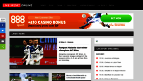 What Livesportonline.org website looked like in 2021 (3 years ago)