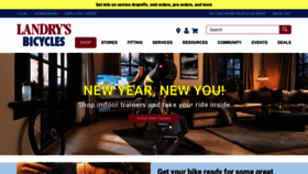 What Landrys.com website looked like in 2021 (3 years ago)