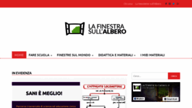 What Lafinestrasullalbero.it website looked like in 2021 (3 years ago)