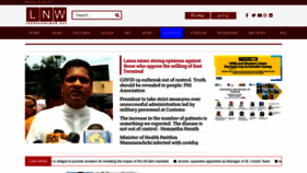 What Lankanewsweb.net website looked like in 2021 (3 years ago)