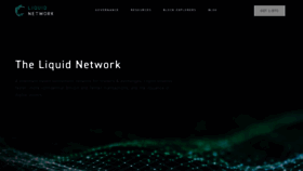 What Liquid.net website looked like in 2021 (3 years ago)