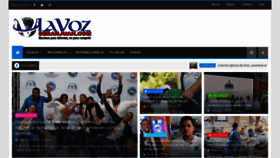 What Lavozdesanjuan.com website looked like in 2021 (3 years ago)