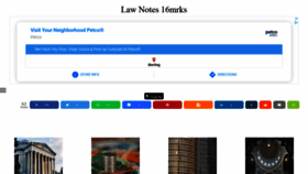 What Lawnotes16mrks.com website looked like in 2021 (3 years ago)