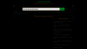 What Lagu123.top website looked like in 2021 (3 years ago)