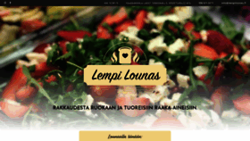 What Lempilounas.fi website looked like in 2021 (3 years ago)