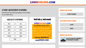 What Lnmuonline.com website looked like in 2021 (3 years ago)