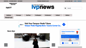 What Lvpnews.com website looked like in 2021 (3 years ago)