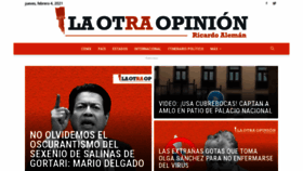 What Laotraopinion.com.mx website looked like in 2021 (3 years ago)