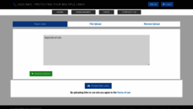 What Linkupload.xyz website looked like in 2021 (3 years ago)