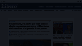 What Liberoquotidiano.it website looked like in 2021 (5 years ago)