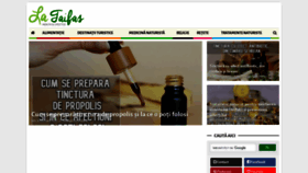 What Lataifas.ro website looked like in 2021 (3 years ago)