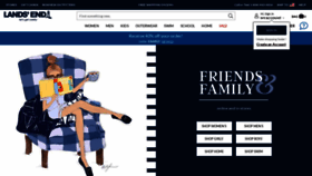 What Landsend.com website looked like in 2021 (4 years ago)