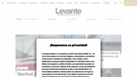 What Levante-emv.com website looked like in 2021 (3 years ago)