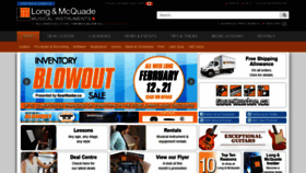 What Long-mcquade.com website looked like in 2021 (4 years ago)