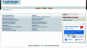 What Linkpedia.net website looked like in 2021 (3 years ago)