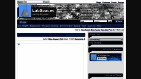 What Labspaces.net website looked like in 2021 (4 years ago)