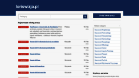 What Loriswizja.pl website looked like in 2021 (3 years ago)