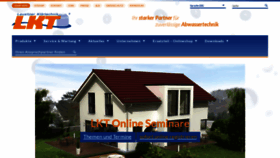 What Lkt-luckau.de website looked like in 2021 (3 years ago)