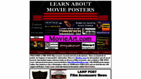 What Learnaboutmovieposters.com website looked like in 2021 (3 years ago)
