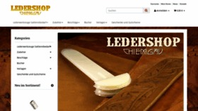 What Lederwerkzeugladen-chiemgau.de website looked like in 2021 (3 years ago)