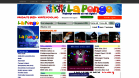 What Lapongo.com website looked like in 2021 (3 years ago)