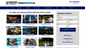 What Lasvegasrealestate.org website looked like in 2021 (3 years ago)