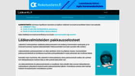 What Laakeinfo.fi website looked like in 2021 (3 years ago)