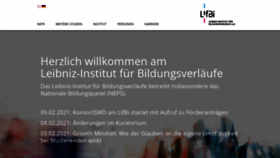 What Lifbi.de website looked like in 2021 (3 years ago)