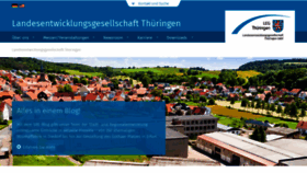 What Leg-thueringen.de website looked like in 2021 (3 years ago)