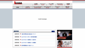 What Luvina.net website looked like in 2021 (3 years ago)