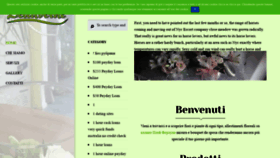 What Lellaverde.it website looked like in 2021 (3 years ago)