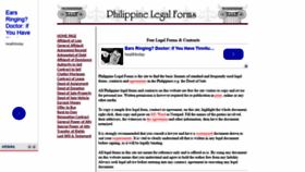 What Legal-forms.philsite.net website looked like in 2021 (3 years ago)