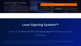 What Loansigningsystem.com website looked like in 2021 (3 years ago)
